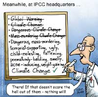 IPCC Scare them tactic