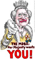 MDBA Her Majesty Wants You