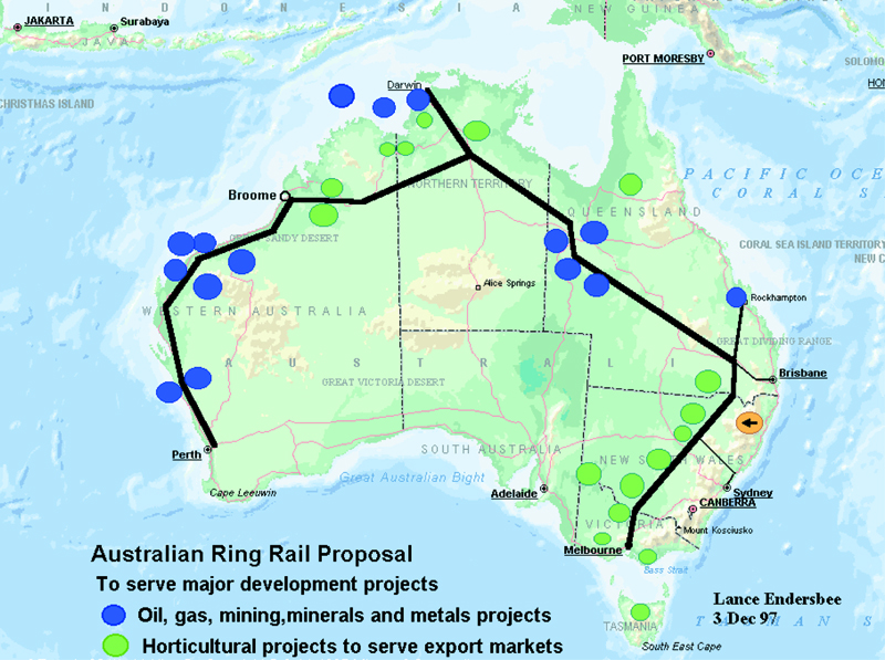 Australian Ring-Rail