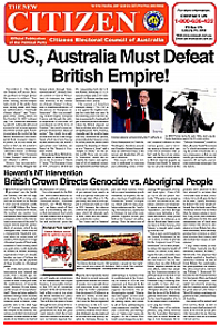 U.S., Australia Must Defeat British Empire!