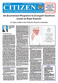 Vol 7 No 12 July 2014. An Ecumenical Response to Evangelii Gaudium: Listen to Pope Francis