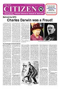Vol 7 No 5 August/Sept. 2011. Behind the GFC: Charles Darwin was a Fraud!
