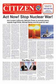 Vol 7 No 8 Oct/Nov/Dec 2012. Act Now! Stop Nuclear War!