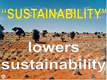 Sustainability Desert Table