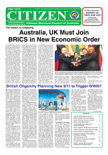 The system is collapsing: Australia, UK Must Join BRICS in New Economic Order