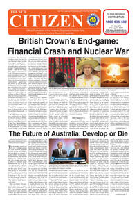 Vol 7 No 7 June/July 2012. British Crown's End-game: Financial Crash and Nuclear War
