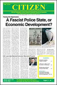 The New Citizen Vol 5 No 4; A Fascist Police State, or Economic Development?